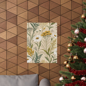 Wildflowers Pattern 138 - 18 in x 24 in Matte Poster