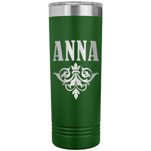 Anna v01 - 22oz Insulated Skinny Tumbler