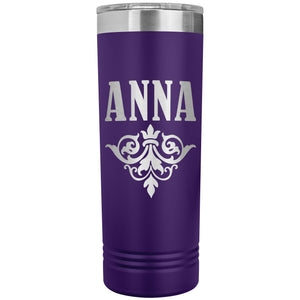 Anna v01 - 22oz Insulated Skinny Tumbler
