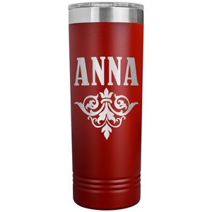 Anna v01 - 22oz Insulated Skinny Tumbler
