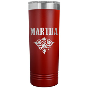 Martha v01 - 22oz Insulated Skinny Tumbler