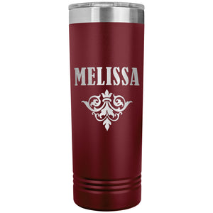 Melissa v01 - 22oz Insulated Skinny Tumbler
