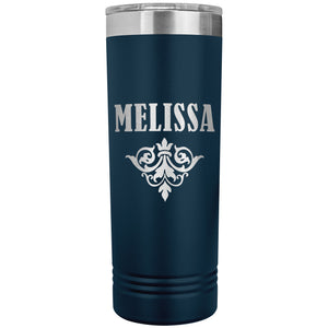 Melissa v01 - 22oz Insulated Skinny Tumbler