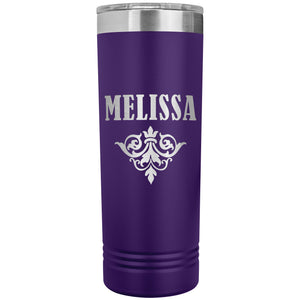 Melissa v01 - 22oz Insulated Skinny Tumbler