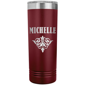Michelle v01 - 22oz Insulated Skinny Tumbler