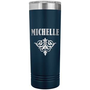 Michelle v01 - 22oz Insulated Skinny Tumbler