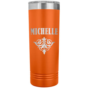 Michelle v01 - 22oz Insulated Skinny Tumbler