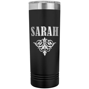 Sarah v01 - 22oz Insulated Skinny Tumbler