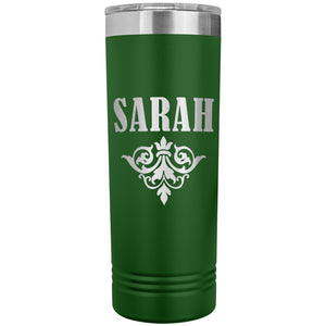 Sarah v01 - 22oz Insulated Skinny Tumbler