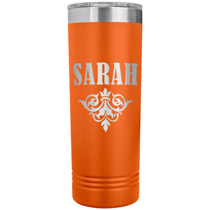 Sarah v01 - 22oz Insulated Skinny Tumbler