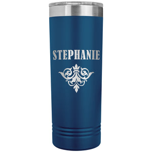 Stephanie v01 - 22oz Insulated Skinny Tumbler