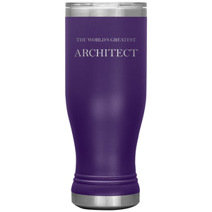 World's Greatest Architect v2 - 20oz BOHO Insulated Tumbler