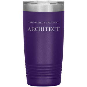 World's Greatest Architect v2 - 20oz Insulated Tumbler