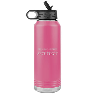 World's Greatest Architect v2 - 32oz Insulated Water Bottle