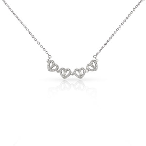 Magnetic Hearts Necklace