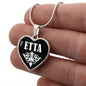 Etta v03 - Heart Pendant Luxury Necklace