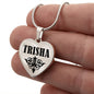 Trisha v01 - Heart Pendant Luxury Necklace