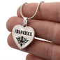Francisca v01 - Heart Pendant Luxury Necklace