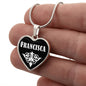 Francisca v03 - Heart Pendant Luxury Necklace