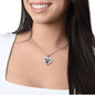 Abigail v01 - Heart Pendant Luxury Necklace