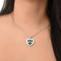 Aimee v01 - Heart Pendant Luxury Necklace