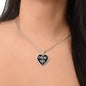 Cheri v02 - Heart Pendant Luxury Necklace