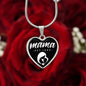Mama, Est. 1980 v3 - Heart Pendant Luxury Necklace