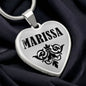 Marissa v01 - Heart Pendant Luxury Necklace