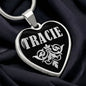 Tracie v02 - Heart Pendant Luxury Necklace