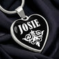 Josie v03 - Heart Pendant Luxury Necklace