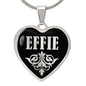 Effie v02 - Heart Pendant Luxury Necklace