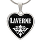 Laverne v03 - Heart Pendant Luxury Necklace