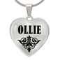 Ollie v01 - Heart Pendant Luxury Necklace