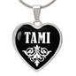 Tami v03 - Heart Pendant Luxury Necklace