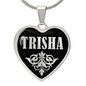 Trisha v02 - Heart Pendant Luxury Necklace
