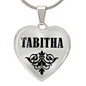 Tabitha v01 - Heart Pendant Luxury Necklace