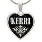 Kerri v02 - Heart Pendant Luxury Necklace