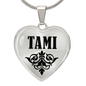 Tami v01 - Heart Pendant Luxury Necklace