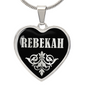 Rebekah v02 - Heart Pendant Luxury Necklace