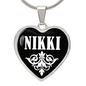 Nikki v03 - Heart Pendant Luxury Necklace