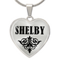 Shelby v01 - Heart Pendant Luxury Necklace