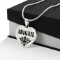 Abigail v01 - Heart Pendant Luxury Necklace