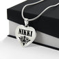 Nikki v01 - Heart Pendant Luxury Necklace