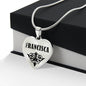 Francisca v01 - Heart Pendant Luxury Necklace