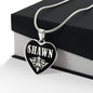 Shawn v02 - Heart Pendant Luxury Necklace