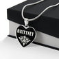 Brittney v02 - Heart Pendant Luxury Necklace