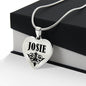 Josie v01 - Heart Pendant Luxury Necklace