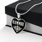 Tammie v02 - Heart Pendant Luxury Necklace