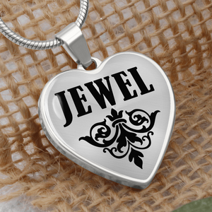 Jewel v01 - Heart Pendant Luxury Necklace