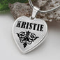 Kristie v01 - Heart Pendant Luxury Necklace